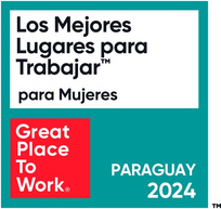 Best Workplaces™ · Paraguay 2024 · for Women