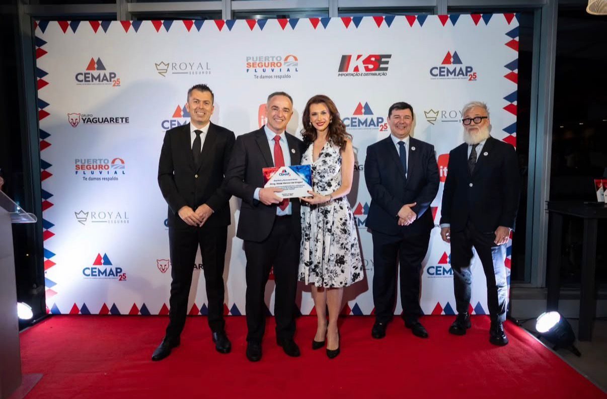 Gratitude and recognition from CEMAP · Oscar Mersán De Gásperi